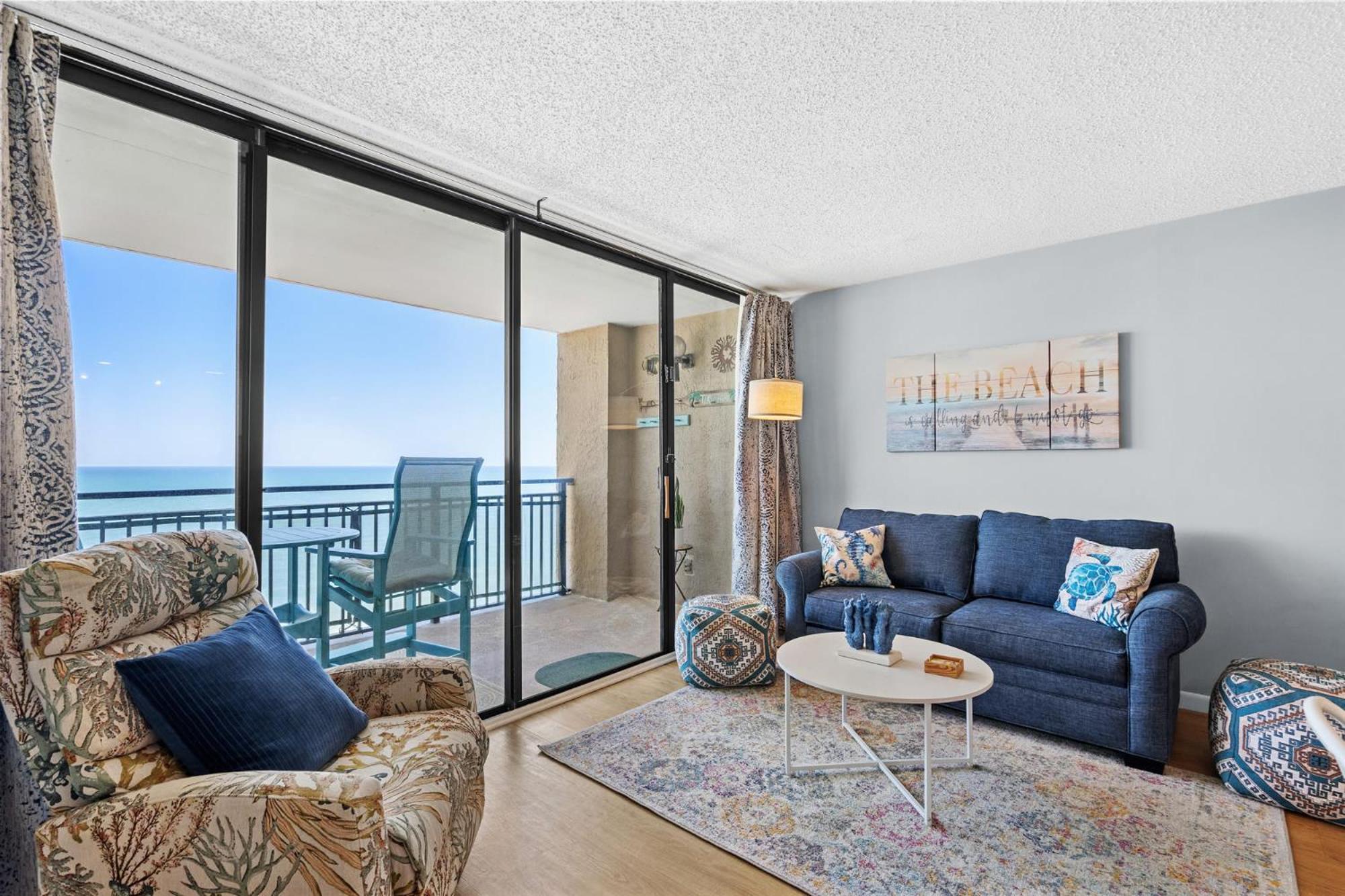 מירטל ביץ' Ocean Forest Plaza Cozy Oceanfront Unit 1910 מראה חיצוני תמונה